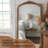 Minimalist Retro Rectangular Wardrobe Full-Length Mirror-110886773