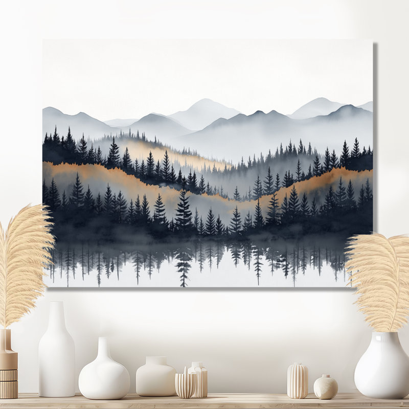 Burand V - Décoration murale Wilderness, imprimée sur métal, H 12 po x l 20 po