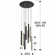 Kuhlmann 9-Light Cluster Cylinder LED Pendant
