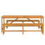 4 - Person Acacia Patio Dining Set with Rectangular Table