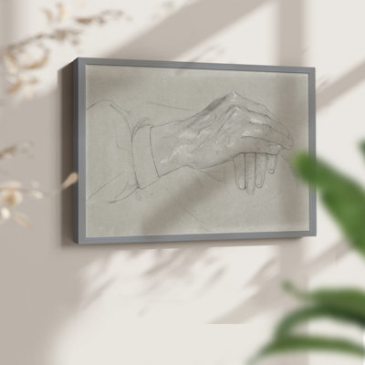 Vintage Sketch Work-XXVIII -Framed Print - Restickable