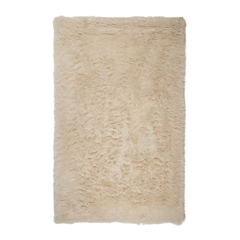 Laska Area Rug 5' X 7'5", Beige, Rectangle 5'3" x 7'7"