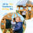 ROBUD Wooden Swing Set with Slide and 2 Swing(s)
