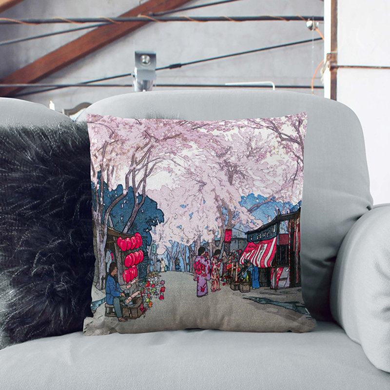 Square Cushion, Black, 55 x 55 cm