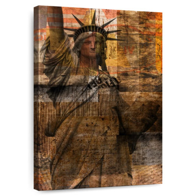 Aime Statue Of Liberty Grunge