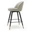 Cliff Upholstered Stool with Metal Frame-1029637395