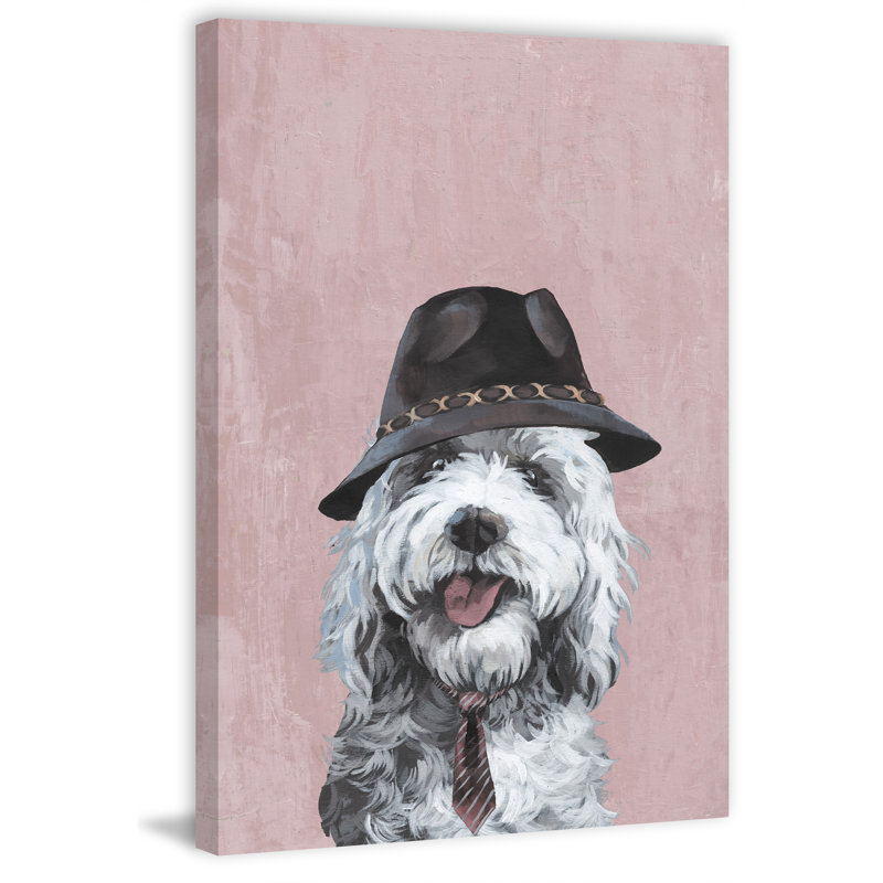 Up In Style - Wrapped Canvas Painting, 38 cm H x 25 cm W