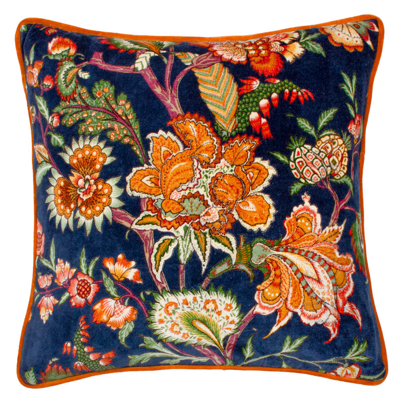 Ririe Floral Square Cushion Cover