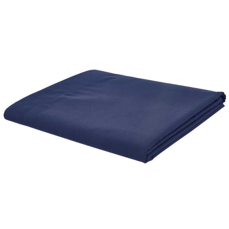 Easy Iron Percale Flat Sheet, Single (3'), Cream