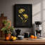 Golden Blooms Botanical - Framed Print-2126738743-2126738747