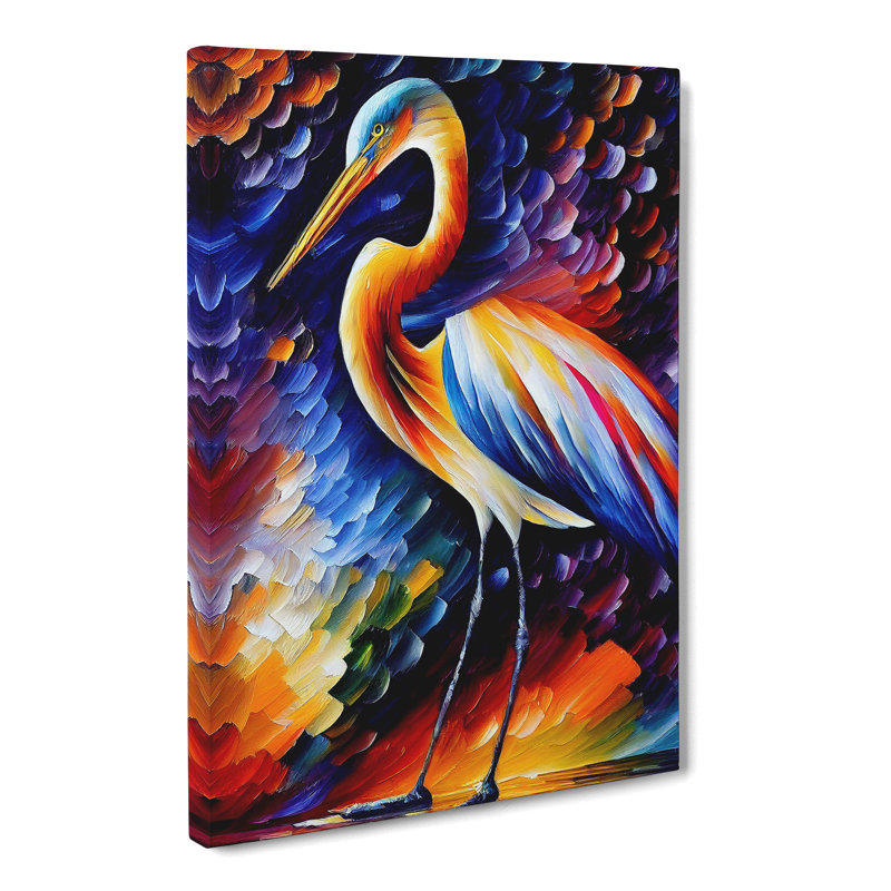 Altoona Heron Vol.1 - Wrapped Canvas, 50cm H x 35cm W x 3cm D