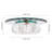 Flush-Mounted Ceiling Lamp