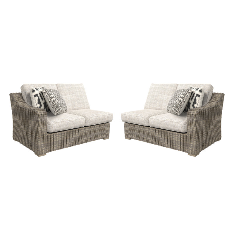 Danny 107'' Wide, Beige, Brown