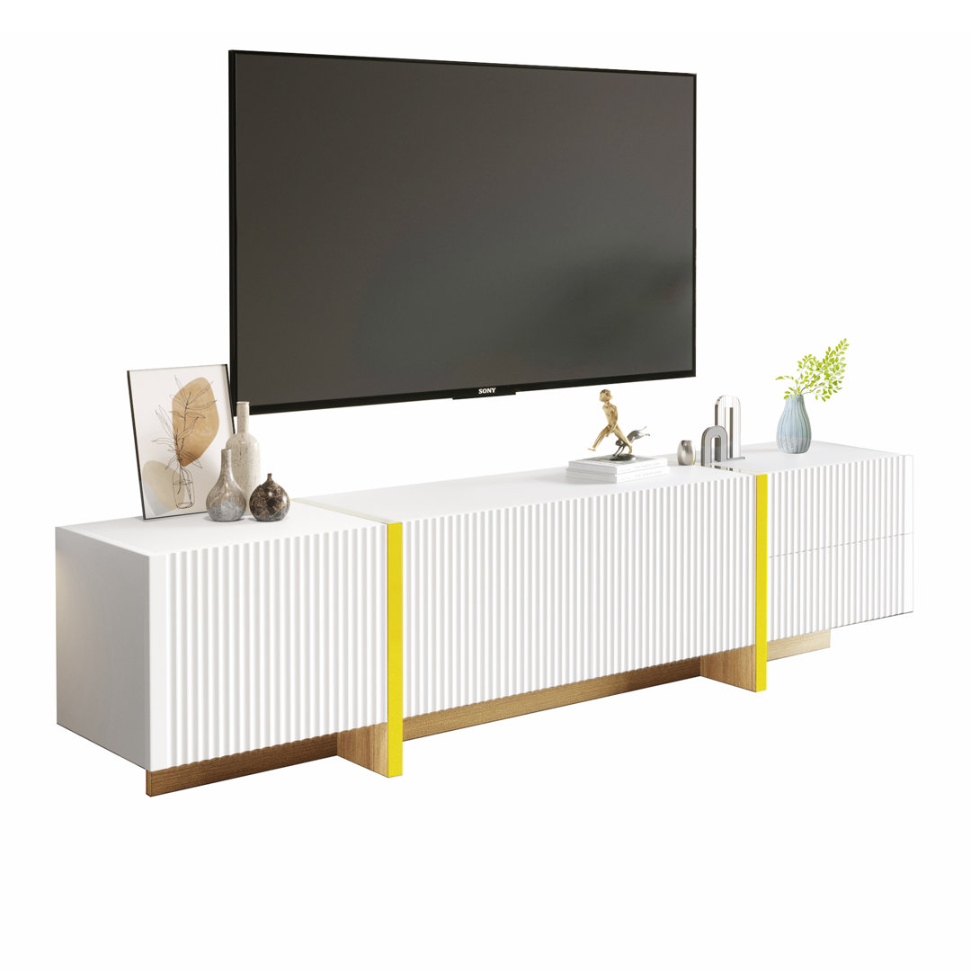 Bartron Tv Cabinet For Tvs Up To 85"