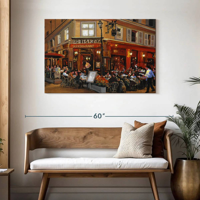 Yarlin Bistro I, 30" H x 45" W