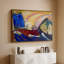 "Peinture avec troïka", toile de Wassily Kandinsky-43299840-43299843