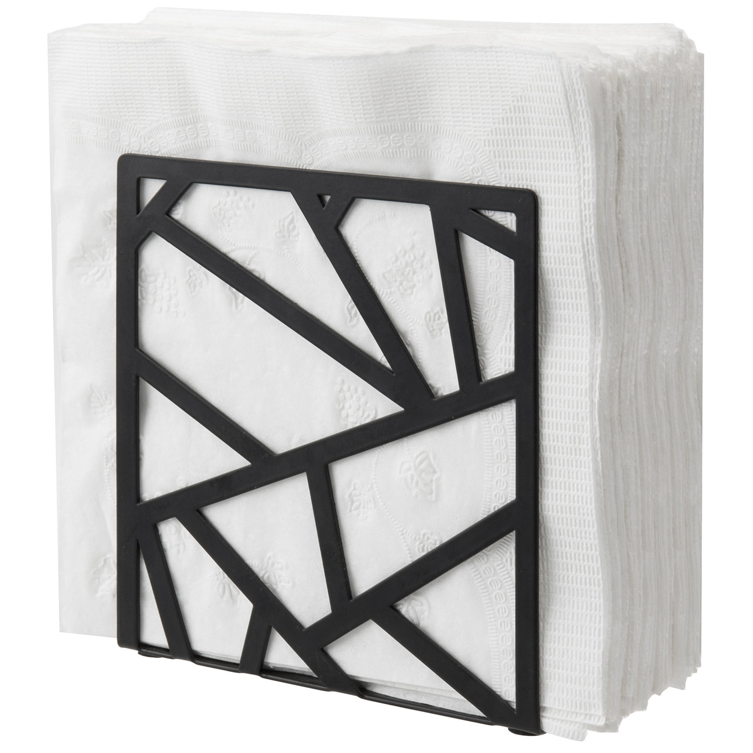 Corrigan Studio® Geometric Metal Tabletop Napkin Holder & Reviews Wayfair