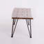 Table basse en bois et métal