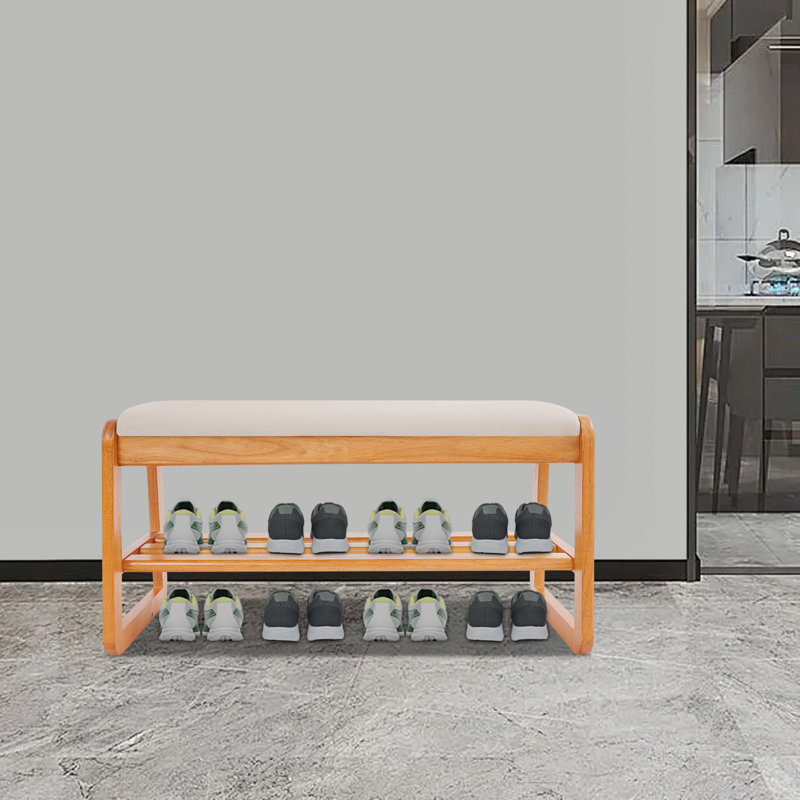 3-Pair Shoe Storage Bench