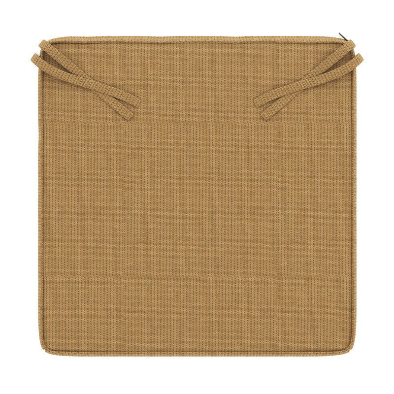 Outdoor Sunbrella® Seat Cushion, Spectrum Denim Sunbrella®, 17" W x 17" D