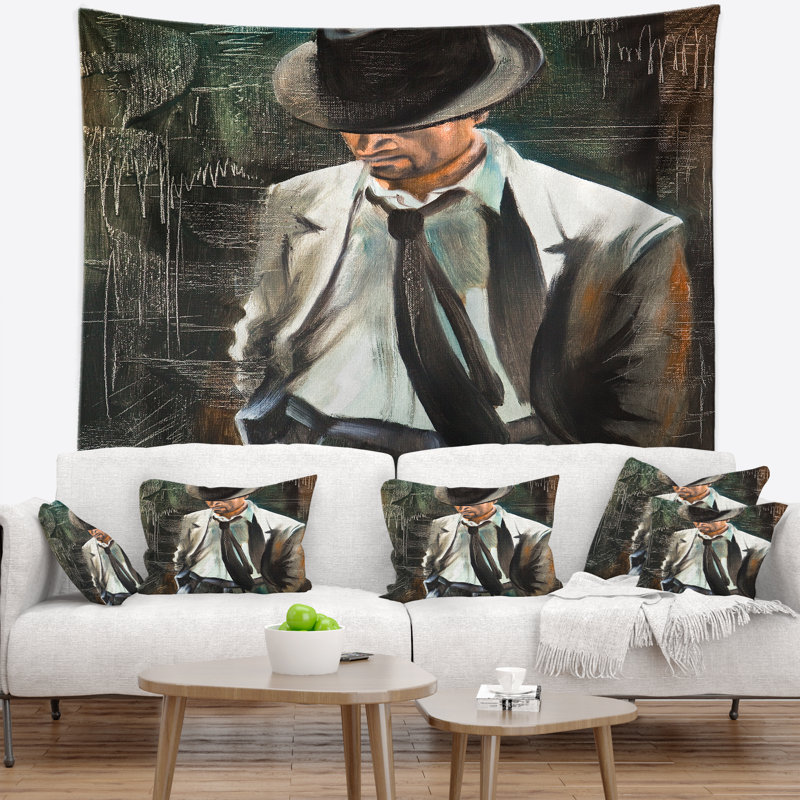 Polyester Tapestry, 50" H x 60" W
