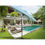Parasol extérieur imperméable 6 x 9 pi avec manivelle et bouton poussoir inclinable sans rabat pour jardin-1563768573