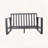 Double Sofa + Rectangular Coffee Table Set