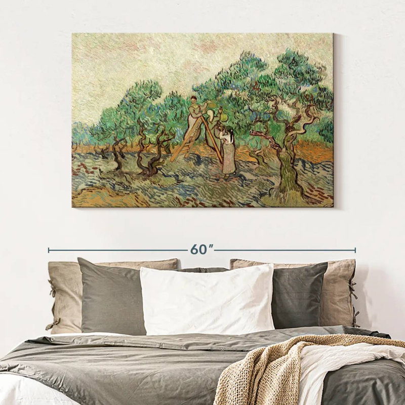 Senne The Olive Orchard, H 34 po x l 51 po