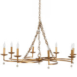 Carrie 8 - Light Candle Style Classic / Traditional Chandelier