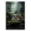 Art mural épique «Buddha 4» par Cameron Gray, verre acrylique, 12 po x 16 po-1883811811