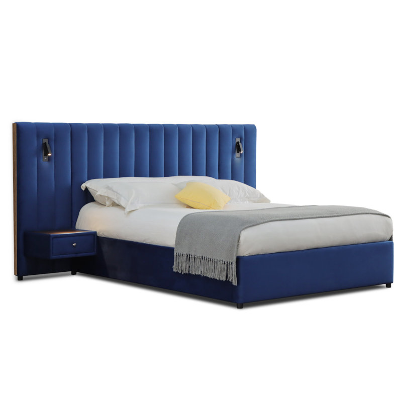Azaleya Upholstered Ottoman Storage Bed, Kingsize (5')
