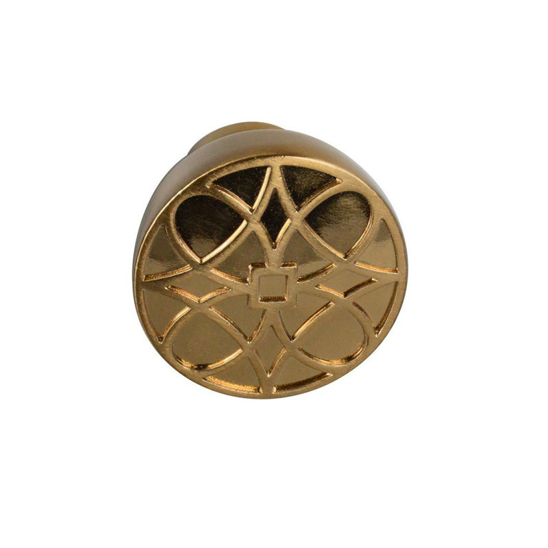 Augusta 1-1/4" Round Knob, Golden