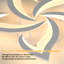 Rachna 5-head 60cm LED Integrated Semi Flush Mount Ceiling Light-1103130243-1103130246