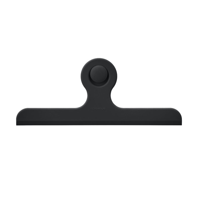 KAPI Shower Squeegee with Hanger - Moonbeam, Black