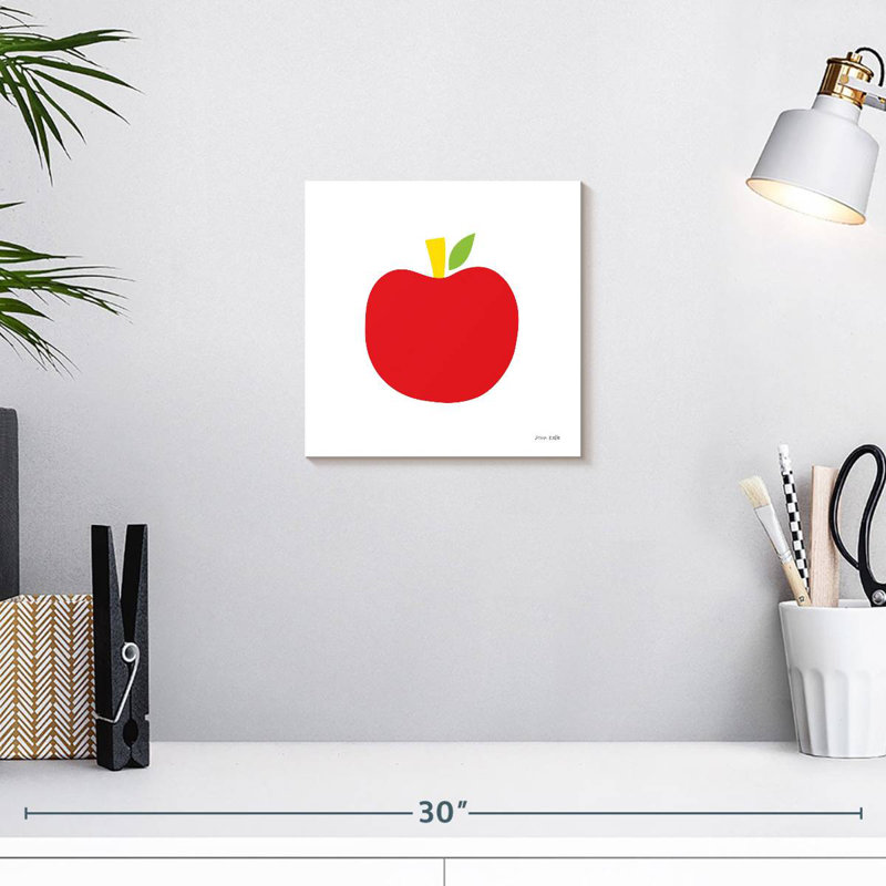 Yarlin Apple, 10" H x 10" W