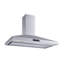 Hotte de cuisine murale en acier inoxydable convertible 36 pouces 300 CFM W103C Series