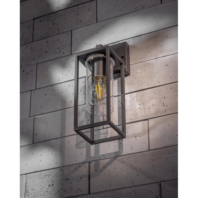 Abreanna 34cm H Outdoor Wall Lantern
