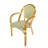french Set Includes 40" Table and 4 Chairs with Arms by Chivari-120640698