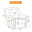 Fauteuil inclinable chauffant USB Power Lift Assist avec masseur-1084083950