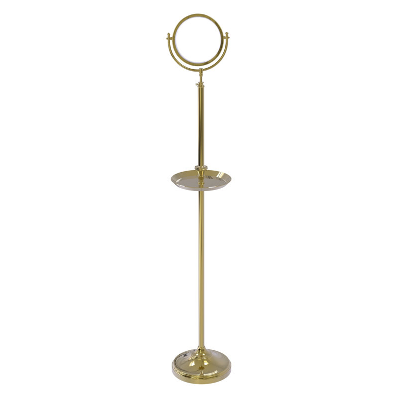 Miroir de plancher, 5X, Laiton non laqué