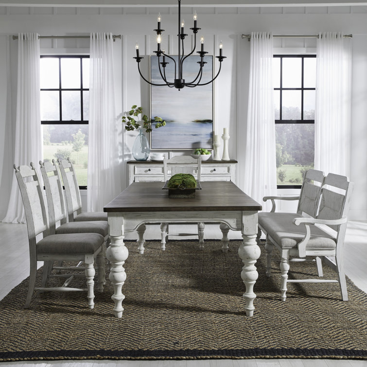 Chalita 6 - Person Extendable Four Leg Dining Set