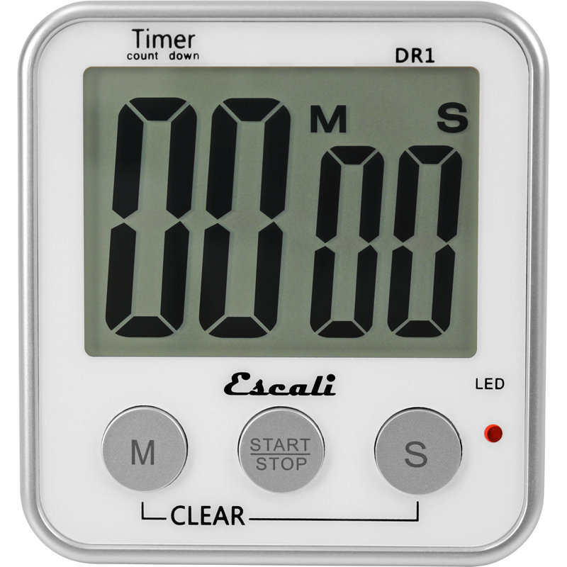 Extra Large Display Digital Timer Food Scale
