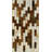 Geometric Leather Hand Woven 60cm X 120cm Area Rug Set