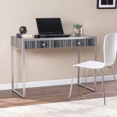 Ganessa Glass Iron Writing Desk