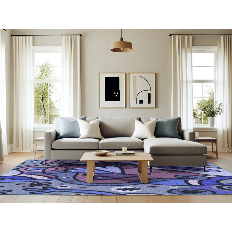 Indoor Rug, Rectangle 6' x 9'