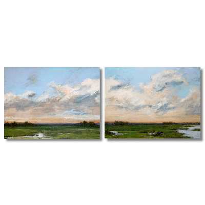 Solace Set by John Beard - Artist Enhanced Canvas Print