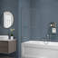 Porte de douche sans cadre 31 "X55"