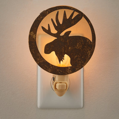 Moose Head Night Light