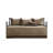 6 Piece Reversible Daybed Cover Set Brown Daybed