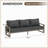 Outdoor Aluminum 3-Seater Sofa-1710792890